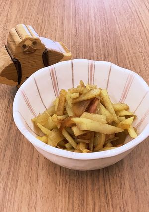 【大崎市】じゃがいもカレーソテー【給食】-レシピのメイン写真