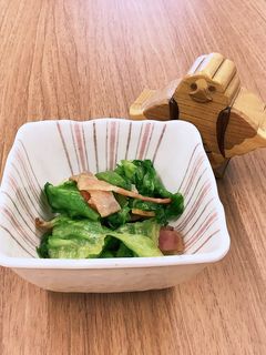 【大崎市】レタスのバター醤油炒め【食育】-レシピのメイン写真