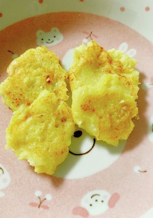 離乳食☆さつま芋と豆腐のおやき-レシピのメイン写真