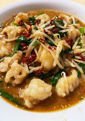 スタミナホルモン煮込み(味噌味)-レシピのメイン写真
