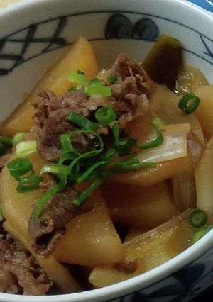 牛肉と大根の煮物-レシピのメイン写真