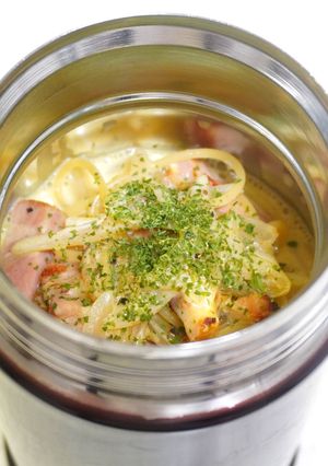 厚切りベーコンカレークリームパスタ-レシピのメイン写真