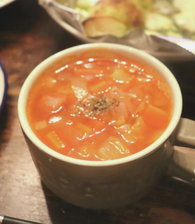 ケチャップミニトマトの簡単ミネストローネ-レシピのメイン写真