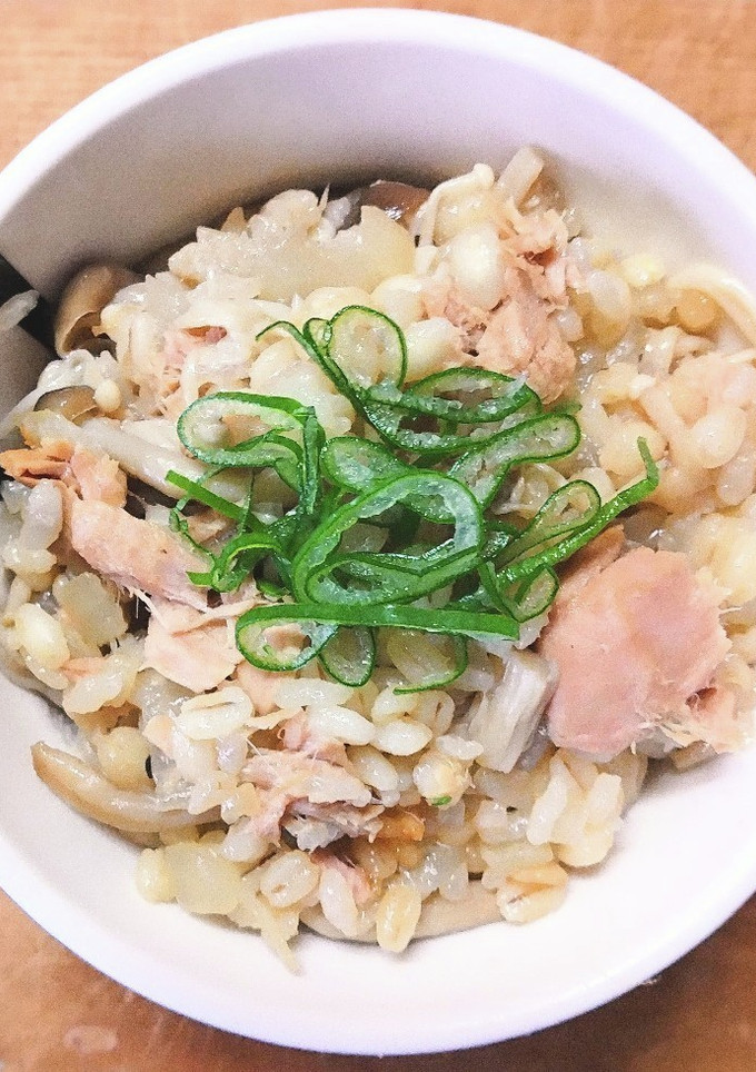 簡単❀ツナと玉ねぎ きのこの炊き込みご飯-レシピのメイン写真