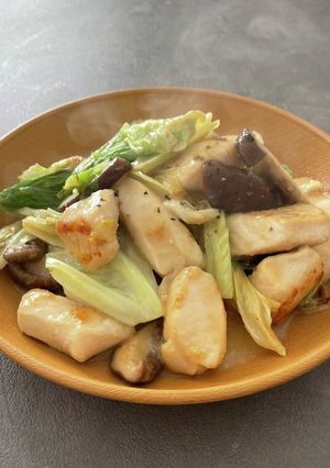 ✨むね肉の味噌山椒炒め✨-レシピのメイン写真