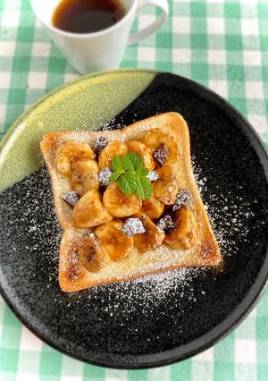 スティックオレでバナナチョコトースト-レシピのメイン写真