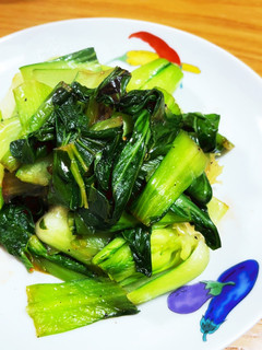 青梗菜の油炒め-レシピのメイン写真