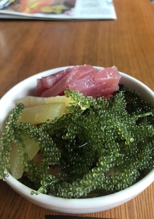 海ぶどう丼(久高家)-レシピのメイン写真