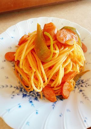 まろやかナポリタン-レシピのメイン写真