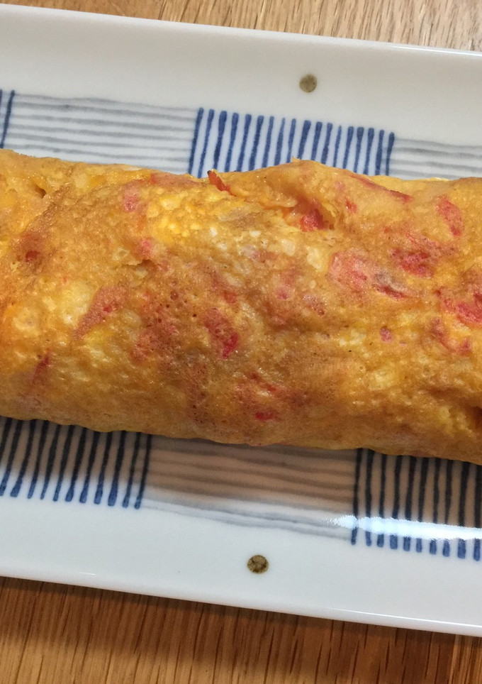 白だしで桜エビの卵焼き-レシピのメイン写真