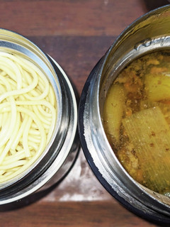 スープポットラーメン弁当(つけ麺)-レシピのメイン写真