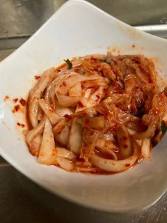 簡単 大根の皮のキムチ和え-レシピのメイン写真