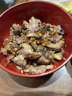 砂肝のピリ辛粒味噌炒め-レシピのメイン写真