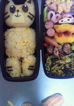 キャラ弁　しまじろう-レシピのメイン写真