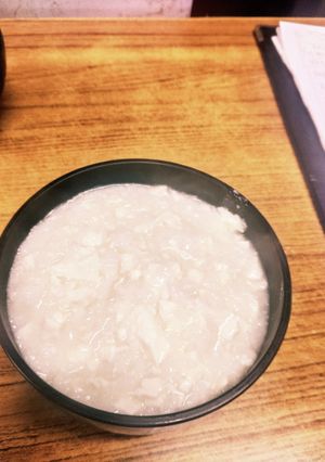 栄養価もあるくずし豆腐入りおかゆ-レシピのメイン写真