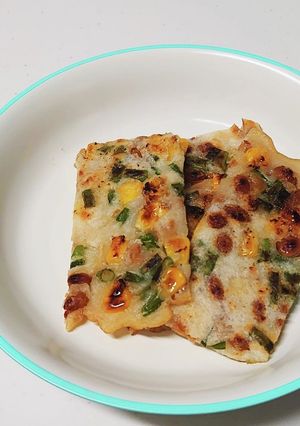 『お米で作ったチヂミ粉』で☆納豆チヂミ-レシピのメイン写真