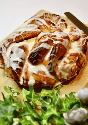 手ごねでつくる※メープルツイストパン-レシピのメイン写真