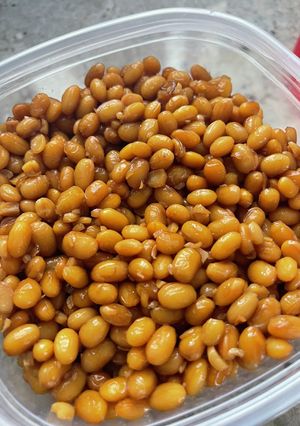 水で戻さない大豆の醤油煮-レシピのメイン写真