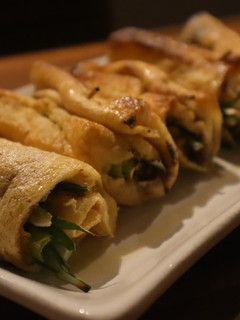 白髪ネギと醤の油揚げ巻き-レシピのメイン写真