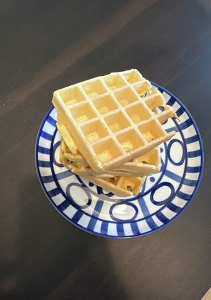 アメリカンワッフル-レシピのメイン写真