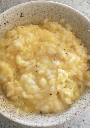 チーズとオリーブオイルの卵かけご飯-レシピのメイン写真