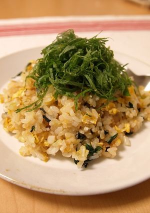梅シソ炒飯-レシピのメイン写真