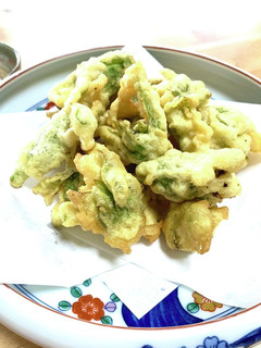 米粉で♪ ふきのとうの天ぷら-レシピのメイン写真