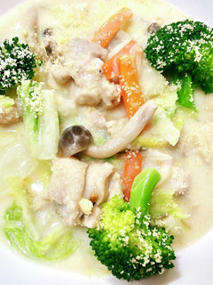 【米粉で♪】白菜と鶏肉のクリーム煮-レシピのメイン写真