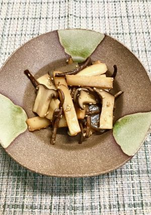 エリンギとメンマの醤油炒め♪-レシピのメイン写真