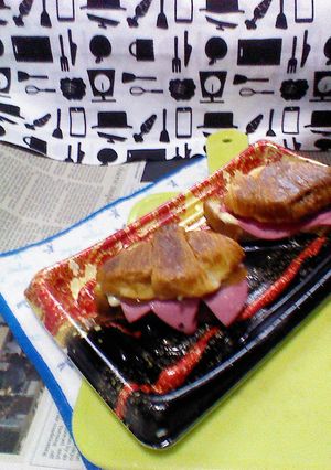 ビアソ&チーズのプチ・ホットサンド31-レシピのメイン写真