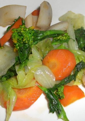 お酢でさっぱり☆春野菜の野菜炒め-レシピのメイン写真
