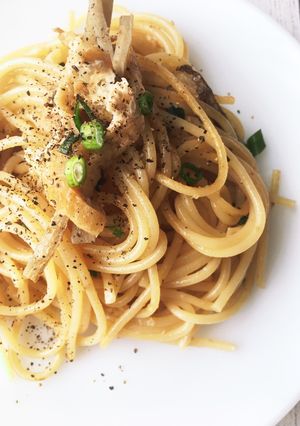 お味噌汁で暗殺者パスタ風-レシピのメイン写真