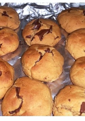 ホットケーキミックスきなこチョコクッキー-レシピのメイン写真