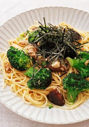 ツナとブロッコリーの和風パスタ-レシピのメイン写真