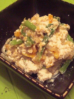 大根菜にんじん~とうふで白あえ~-レシピのメイン写真