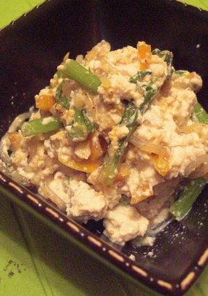 大根菜にんじん～とうふで白あえ～-レシピのメイン写真
