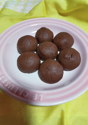 サクサク丸いココアチョコチップクッキー！-レシピのメイン写真