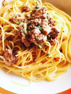 サバ缶スパゲティ-レシピのメイン写真
