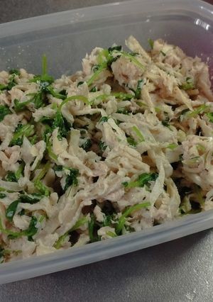 切干大根豆苗ツナサラダ-レシピのメイン写真