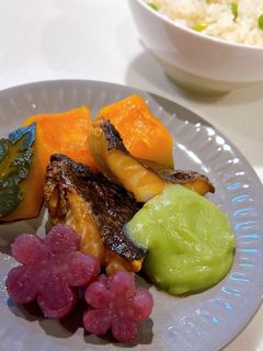 白身魚(黒ソイ)の幽庵焼き ✽そら豆餡✽-レシピのメイン写真