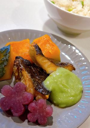 白身魚(黒ソイ)の幽庵焼き ✽そら豆餡✽-レシピのメイン写真