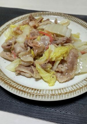 豚バラ肉と白菜の紅しょうが炒め-レシピのメイン写真