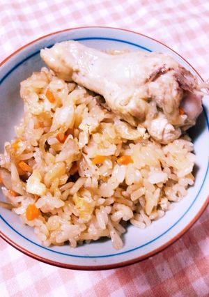 鶏ごぼうおこわ-レシピのメイン写真