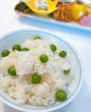 うすいえんどう(グリーンピース)の豆ご飯