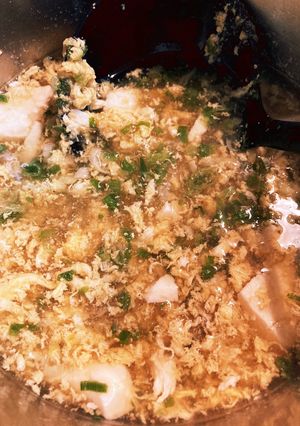 とろろ昆布と卵のスープ-レシピのメイン写真