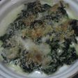 牡蠣とほうれん草のマヨネーズ和え
