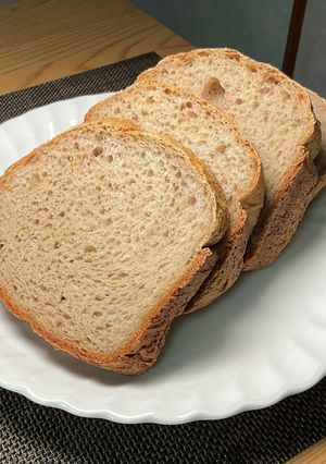 GOPAN玄米85％白米15％＋くるみ入-レシピのメイン写真