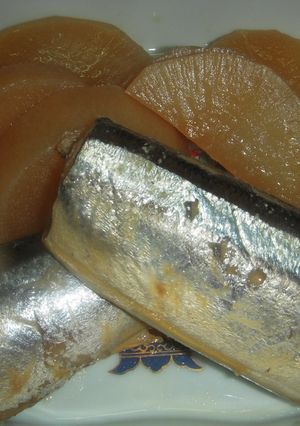 圧力鍋で秋刀魚と大根の味噌味煮-レシピのメイン写真