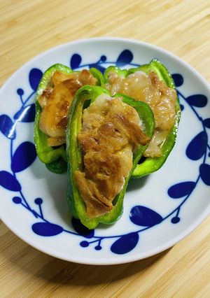 超簡単♪豚バラ肉詰め-レシピのメイン写真