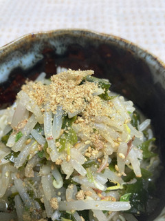 もやしとわかめのレモン胡麻サラダ-レシピのメイン写真